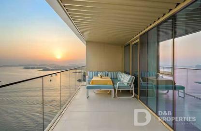 Apartment - 2 - 3 for rent in Grand Bleu Tower 1 - Emaar Beachfront - Dubai Harbour - Dubai