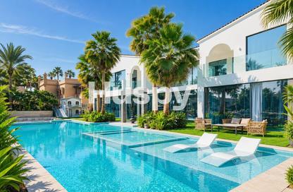 Villa - 6 Bedrooms - 7 Bathrooms for rent in Signature Villas Frond D - Signature Villas - Palm Jumeirah - Dubai