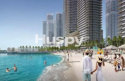 شقة - 2 - 2 للبيع في برج Seapoint 2 - سي بوينت - إعمار بيتشفرونت - دبي هاربور - دبي