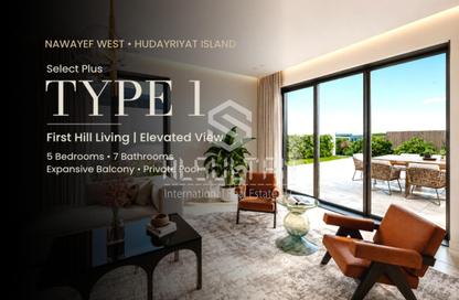 Villa - 5 Bedrooms - 7 Bathrooms for sale in Nawayef West - Al Hudayriat Island - Abu Dhabi Villa - 5 Bedrooms - 7 Bathrooms for sale in Nawayef West - Al Hudayriat Island - Abu Dhabi