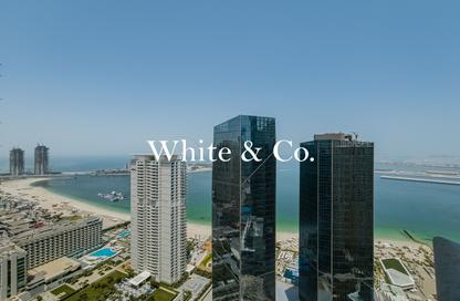 Apartment - 4 Bedrooms - 4 Bathrooms for rent in Al Fattan Marine Tower - Al Fattan Marine Towers - Jumeirah Beach Residence - Dubai