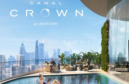 Apartment - Studio - 1 for sale in Canal Crown 1 - Canal Crown - Business Bay - Dubai