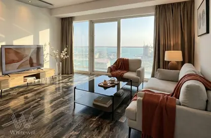 Apartment - 1 Bedroom - 2 Bathrooms for rent in Damac Heights - Dubai Marina - Dubai
