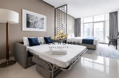 Apartment - Studio - 1 Bathroom for sale in Damac Maison Prive A - Damac Maison Prive - Business Bay - Dubai