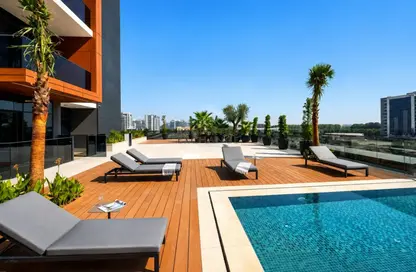 Apartment - 1 Bathroom for sale in Celia Heights - Majan - Dubai