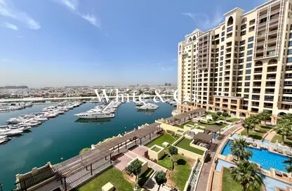 Apartment - 2 Bedrooms - 3 Bathrooms for rent in Marina Residences 1 - Marina Residences - Palm Jumeirah - Dubai