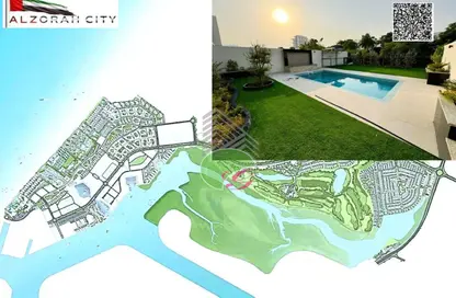 تاون هاوس - 4 غرف نوم - 6 حمامات للبيع في مجمع الجولف - الزورا - عجمان