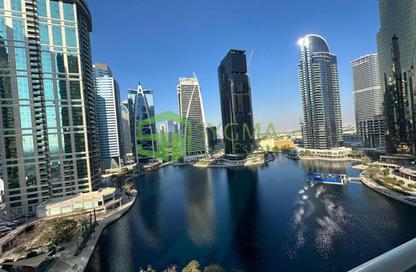شقة - غرفة نوم - 1 حمام للايجار في ليك تيراس - (JLT) مجمع D - أبراج بحيرات الجميرا - دبي