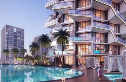 Apartment - 1 Bedroom - 2 Bathrooms for rent in Binghatti Phantom - District 17 - Jumeirah Village Circle - Dubai