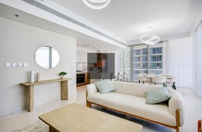 Apartment - 3 - 4 for rent in Beach Isle Tower 2 - Beach Isle - Emaar Beachfront - Dubai Harbour - Dubai