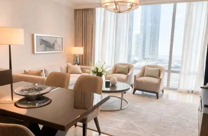 Apartment - 1 Bedroom - 2 Bathrooms for rent in The Address Residence Fountain Views 1 - The Address Residence Fountain Views - Downtown Dubai - Dubai