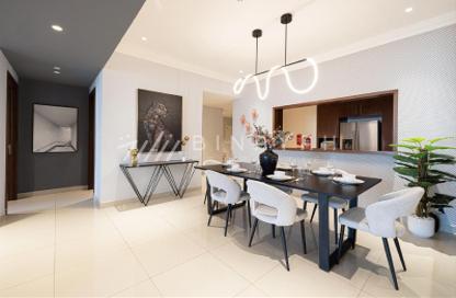 Apartment - 3 - 4 for rent in Boulevard Point - Downtown Dubai - Dubai