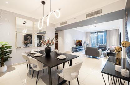 Apartment - 3 - 4 for rent in Boulevard Point - Downtown Dubai - Dubai
