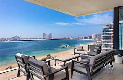 Apartment - 3 Bedrooms - 4 Bathrooms for rent in Serenia Residences West - Serenia Residences The Palm - The Crescent - Palm Jumeirah - Dubai