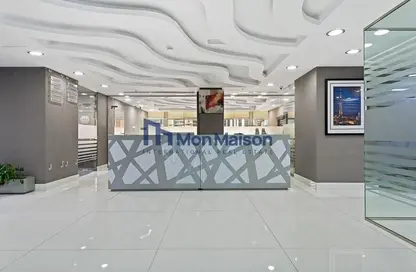 Office Space - Studio - 2 Bathrooms for rent in Clover Bay Tower - Business Bay - Dubai