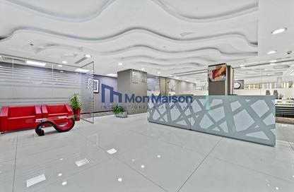 Office Space - Studio - 2 Bathrooms for rent in Clover Bay Tower - Business Bay - Dubai