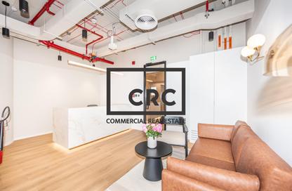 Office Space - Studio - 1 Bathroom for rent in Burj Al Salam - Sheikh Zayed Road - Dubai