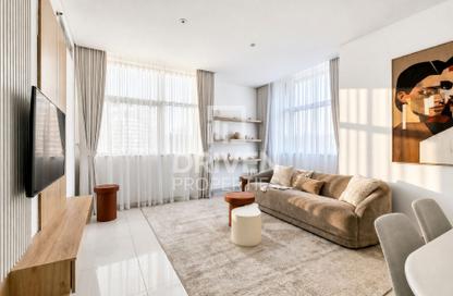 Apartment - 3 - 4 for rent in Damac Maison Cour Jardin - Business Bay - Dubai