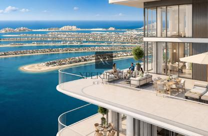 Apartment - 3 Bedrooms - 4 Bathrooms for sale in Beachgate by Address - Emaar Beachfront - Dubai Harbour - Dubai