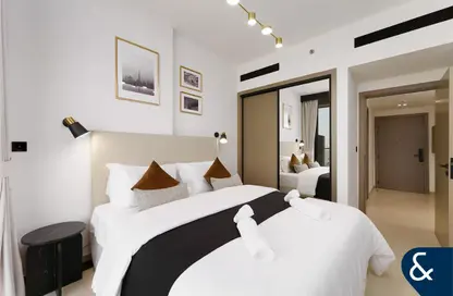 Apartment - 1 Bedroom - 2 Bathrooms for rent in Binghatti Crest - District 13 - Jumeirah Village Circle - Dubai