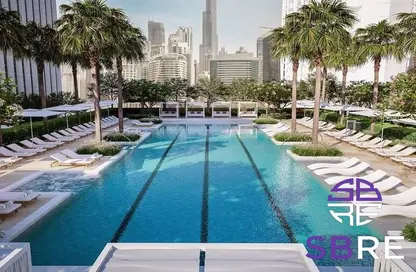 Apartment - 1 Bedroom - 4 Bathrooms for sale in Peninsula Four - Peninsula - Business Bay - Dubai