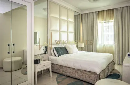 Apartment - 1 Bedroom - 2 Bathrooms for rent in Damac Maison Dubai Mall Street (The Signature) - Burj Khalifa Area - Downtown Dubai - Dubai