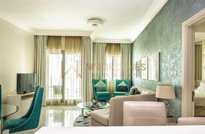 Apartment - 1 Bedroom - 2 Bathrooms for rent in Damac Maison Dubai Mall Street (The Signature) - Burj Khalifa Area - Downtown Dubai - Dubai