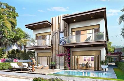 Villa - 6 Bedrooms - 7 Bathrooms for sale in Nice - Damac Lagoons - Dubai