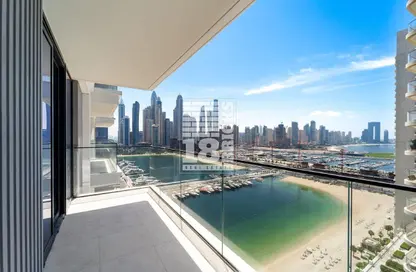 Apartment - 2 Bedrooms - 3 Bathrooms for rent in Beach Mansion Tower 1 - Beach Mansion - EMAAR Beachfront - Dubai Harbour - Dubai