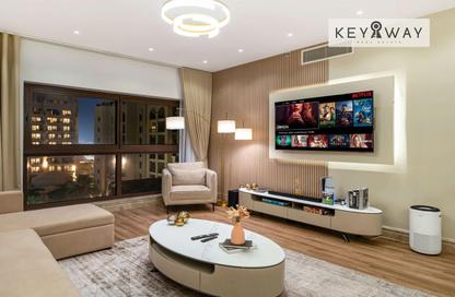 Apartment - 2 Bedrooms - 3 Bathrooms for rent in The Fairmont Palm Residence South - The Fairmont Palm Residences - Palm Jumeirah - Dubai