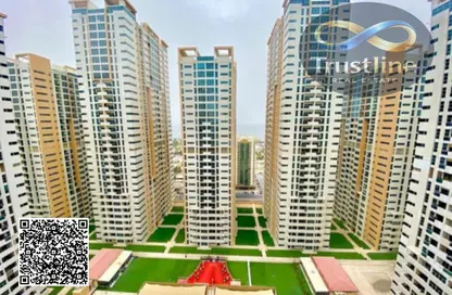 Apartment - 2 Bedrooms - 3 Bathrooms for sale in Ajman One Towers - Al Sawan - Ajman