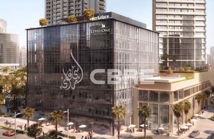 Office Space - Studio - 1 for rent in Peninsula Four - Peninsula - Business Bay - Dubai