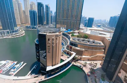 Apartment - 2 Bedrooms - 2 Bathrooms for rent in Silverene Tower B - Silverene - Dubai Marina - Dubai