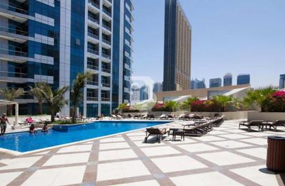 Apartment - 1 Bedroom - 1 Bathroom for rent in Bay Central Tower West - Bay Central - Dubai Marina - Dubai