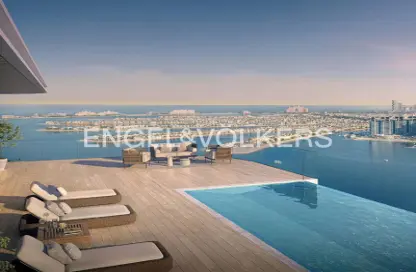 Penthouse - 4 Bedrooms - 5 Bathrooms for sale in Seapoint Tower 1 - Seapoint - Emaar Beachfront - Dubai Harbour - Dubai