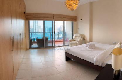 شقة - 3 غرف نوم - 4 حمامات للايجار في برج الزمرد - دبي مارينا - دبي