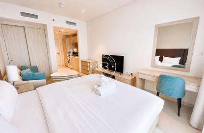 Apartment - Studio - 1 Bathroom for rent in Seven Palm - Palm Jumeirah - Dubai