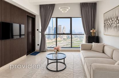 Apartment - 1 - 1 for rent in Escan Tower - Dubai Marina - Dubai