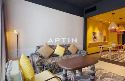 Apartment - 1 Bedroom - 2 Bathrooms for rent in Mama Shelter Residences - Business Bay - Dubai