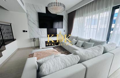 Villa - 4 - 3 for rent in Santorini - Damac Lagoons - Dubai