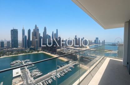 Apartment - 4 - 5 for rent in Beach Mansion Tower 1 - Beach Mansion - Emaar Beachfront - Dubai Harbour - Dubai