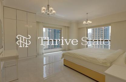 Apartment - 3 Bedrooms - 4 Bathrooms for rent in Rimal 5 - Rimal - Jumeirah Beach Residence - Dubai