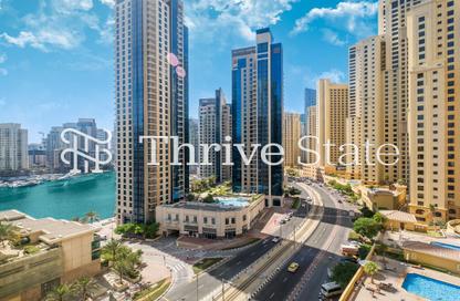 Apartment - 3 Bedrooms - 4 Bathrooms for rent in Rimal 5 - Rimal - Jumeirah Beach Residence - Dubai