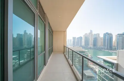 Apartment - 2 Bedrooms - 3 Bathrooms for rent in Al Majara 1 - Al Majara Towers - Dubai Marina - Dubai