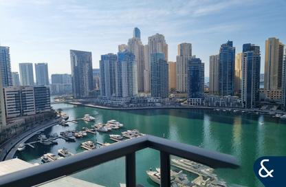 Apartment - 2 - 2 for rent in Al Majara 2 - Al Majara Towers - Dubai Marina - Dubai