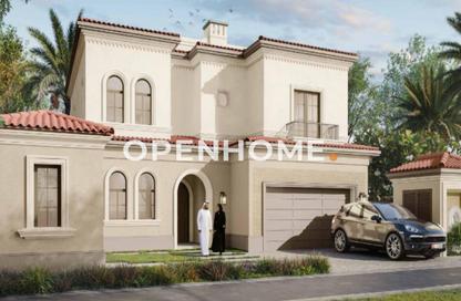 Villa - 4 - 5 for sale in Toledo - Bloom Living - Zayed City (Khalifa City C) - Khalifa City - Abu Dhabi