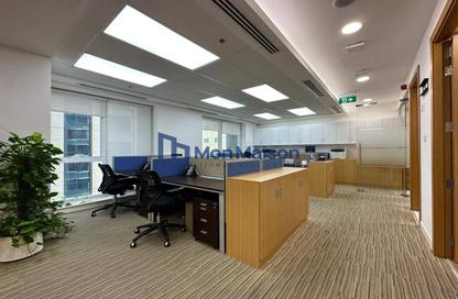 Office Space - Studio - 2 Bathrooms for rent in Latifa Tower - Sheikh Zayed Road - Dubai
