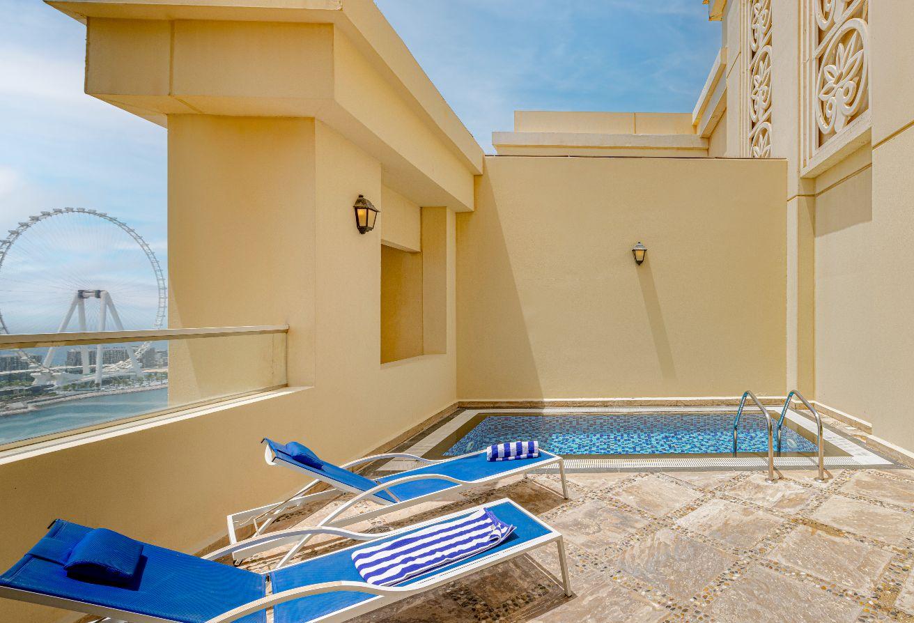PRIVATE POOL l SPACIOUS PENTHOUSE l HEART OF JBR photo 26