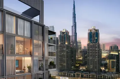 شقة - غرفة نوم - 1 حمام للبيع في روف هوم داون تاون - وسط مدينة دبي - دبي