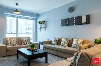 Apartment - 1 Bedroom - 2 Bathrooms for rent in Al Shera Tower - JLT Cluster E - Jumeirah Lake Towers - Dubai